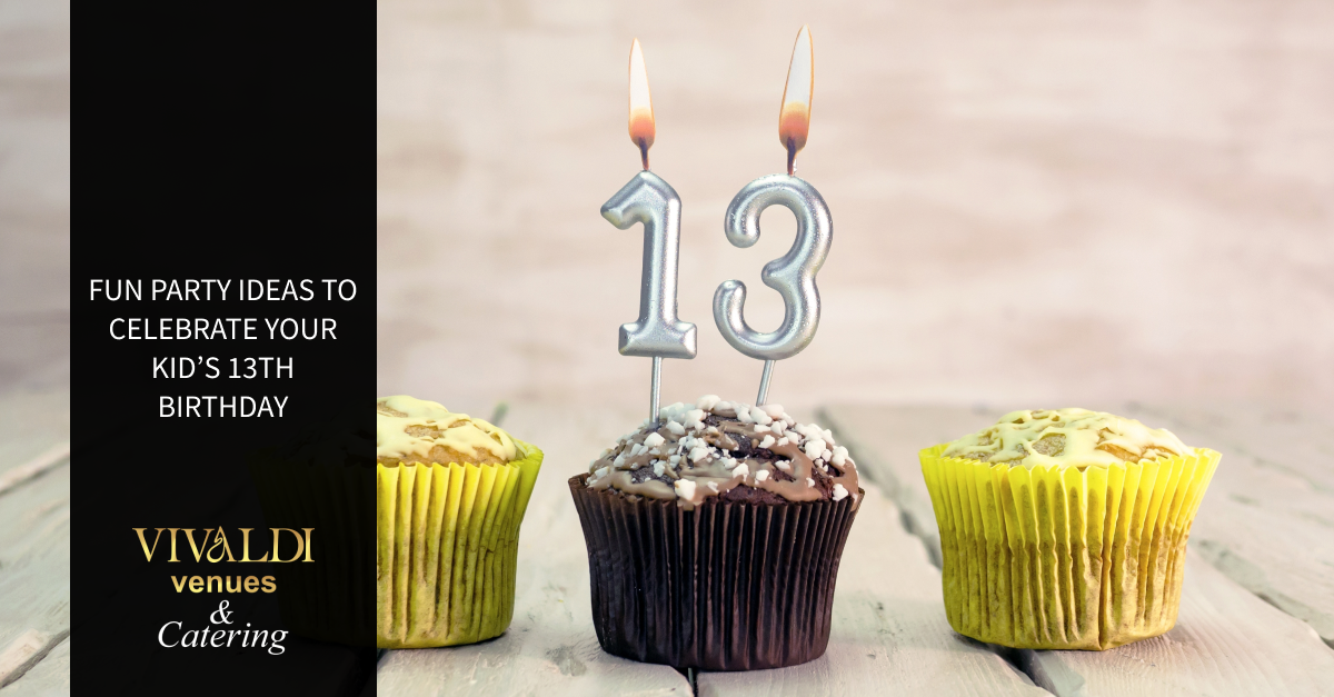 Fun Party Ideas to Celebrate Your Kid’s 13th Birthday